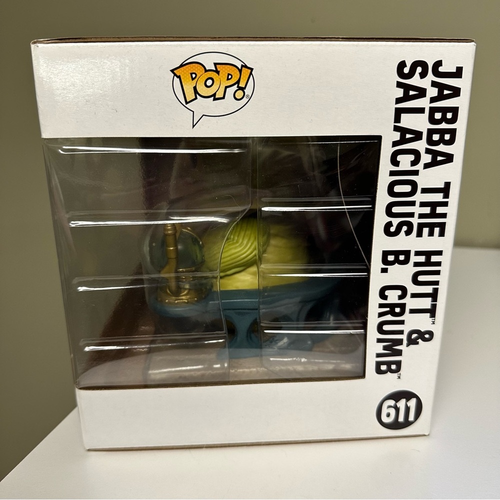Funko Pop! Star Wars 40th Anniversary Jabba & Salacious B. Crumb Vinyl Figure - Picture 9 of 9